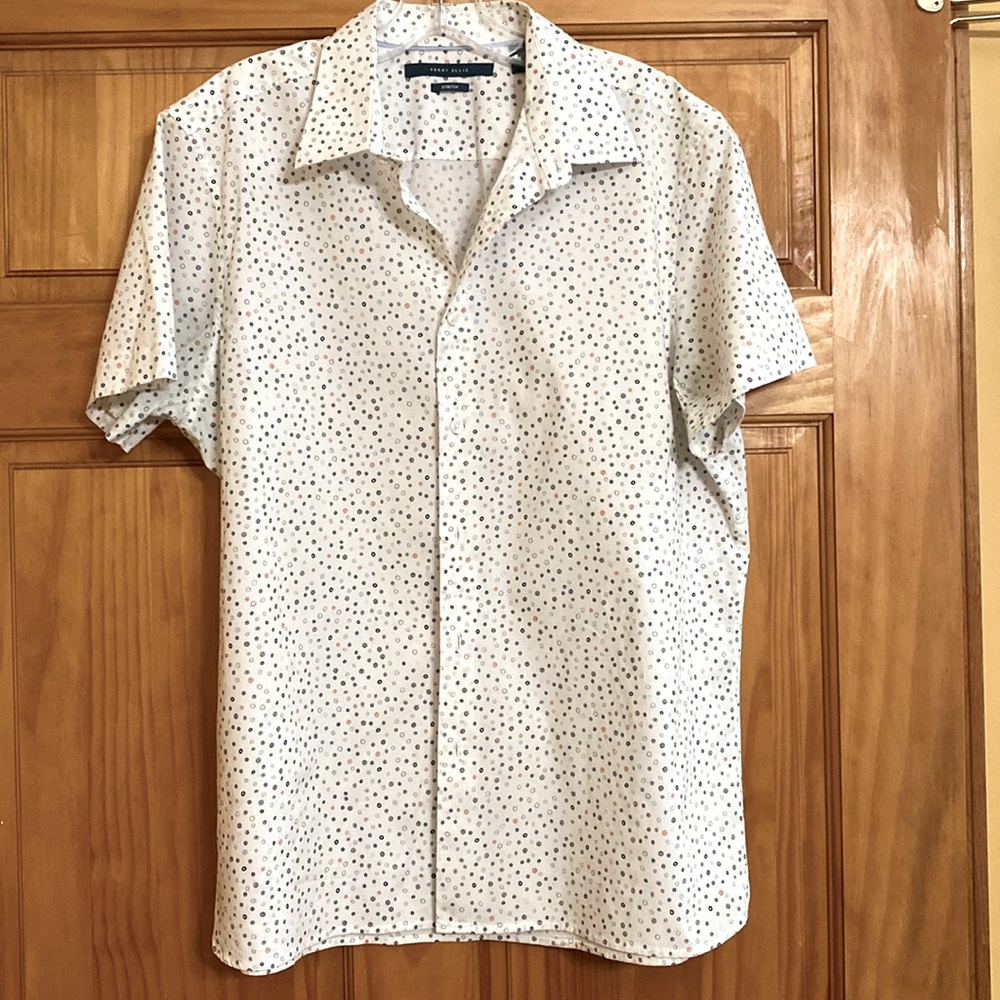 Men’s Perry Ellis Stretch Short Sleeve Shirt